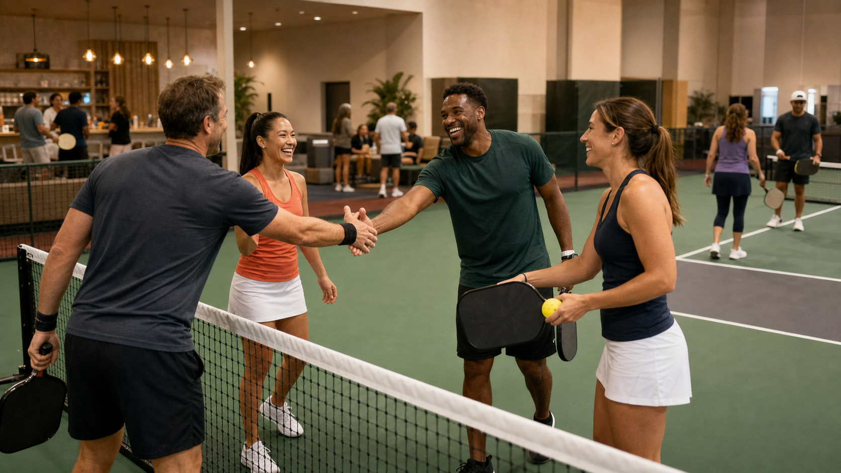 Pickleball club open play